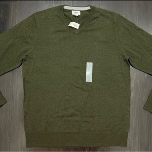 Old Navy Green V Neck Sweater Size Large